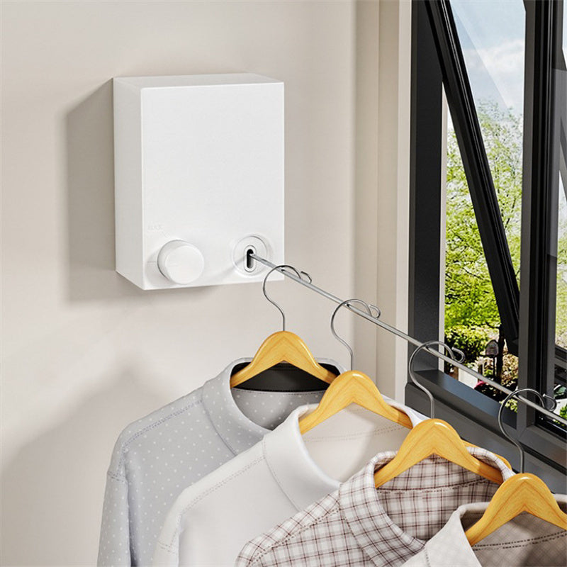 Telescopic Clothesline – Retractable Wall-Mounted Drying Rope