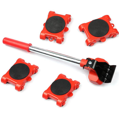 Furniture Mover Tool – Heavy Duty Furniture Lifter with Rollers & Wheels (Load Capacity 300KG)