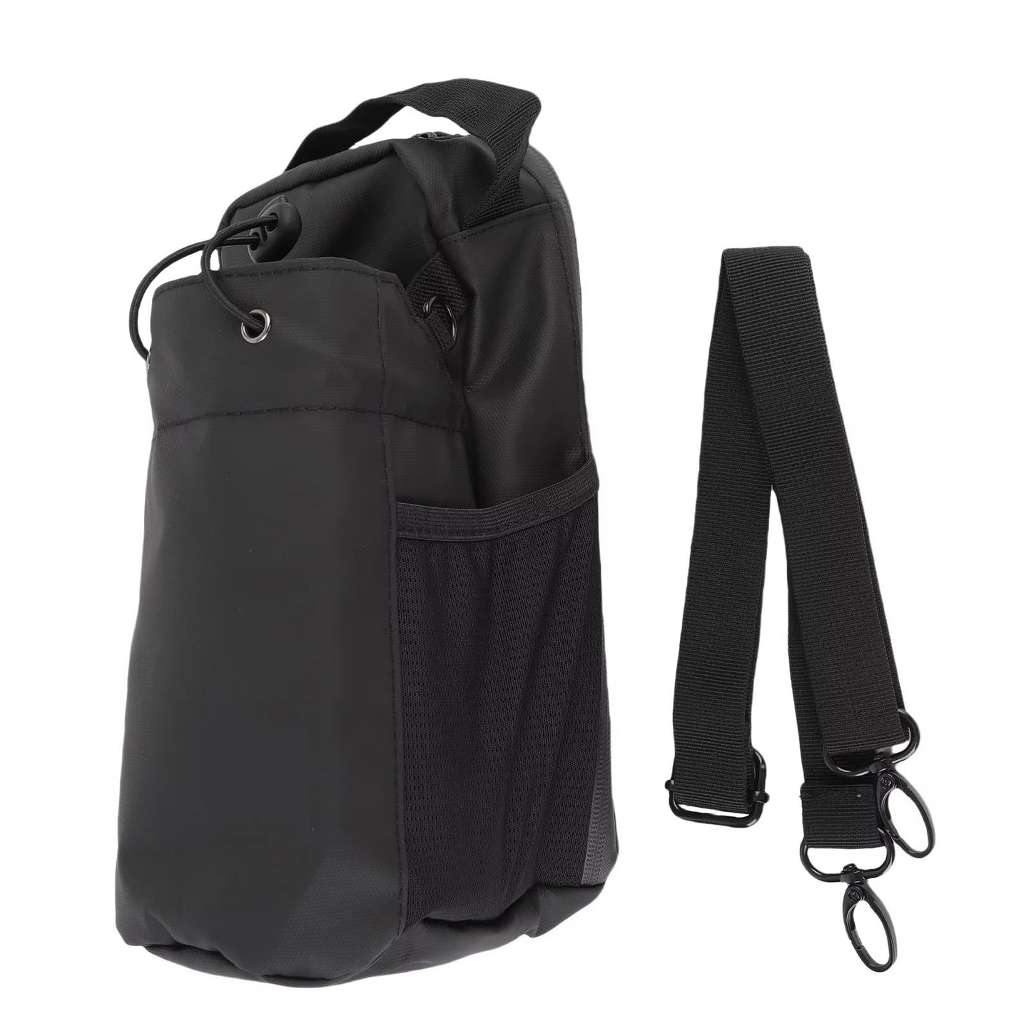 Unisex Magnetic Sports Bag with Bottle Holder & Lockable Zippers